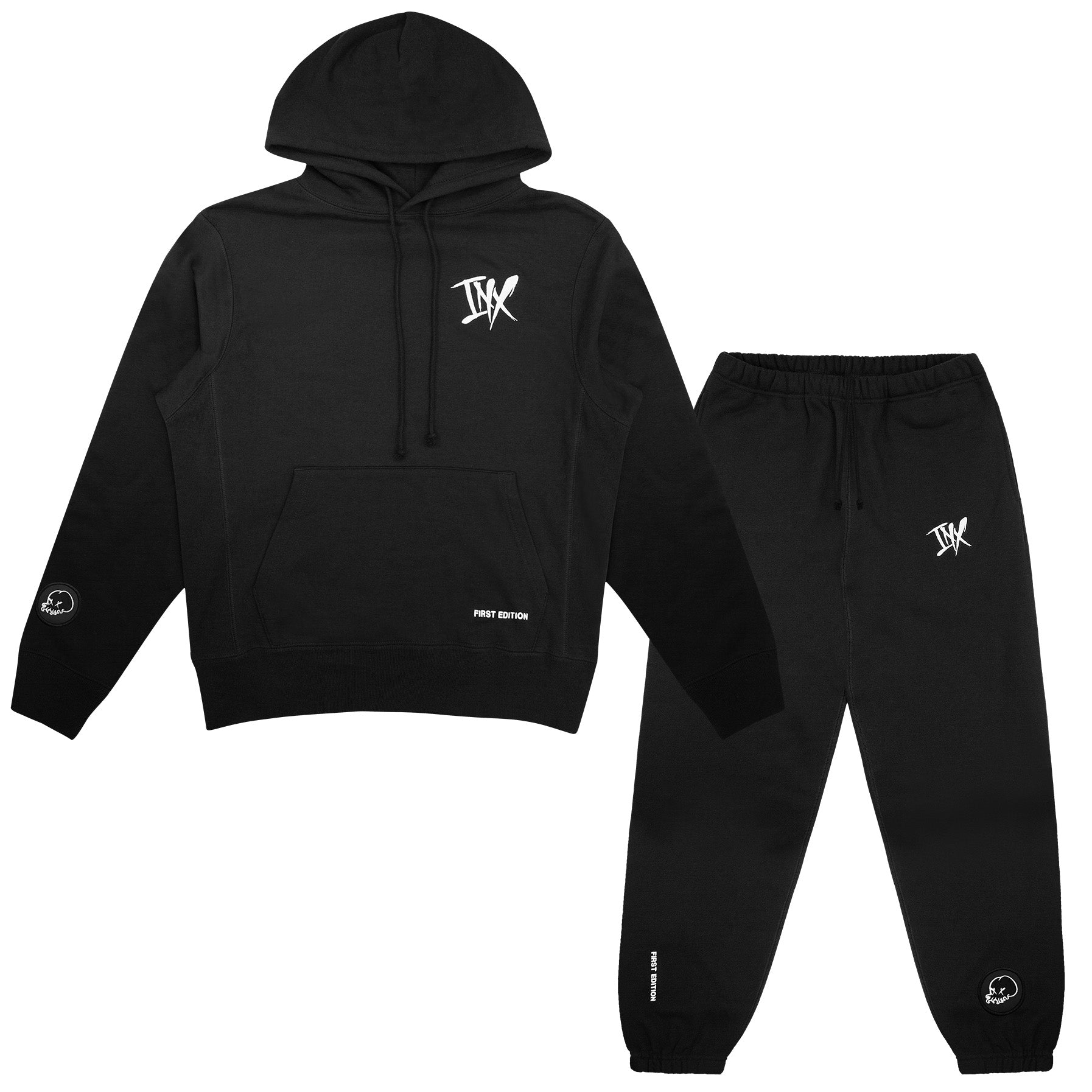 新品　ENNOY SWEAT SET UP (BLACK × BLACK) L ENNOY PROFESSIONAL CREW SWEAT SET UP L